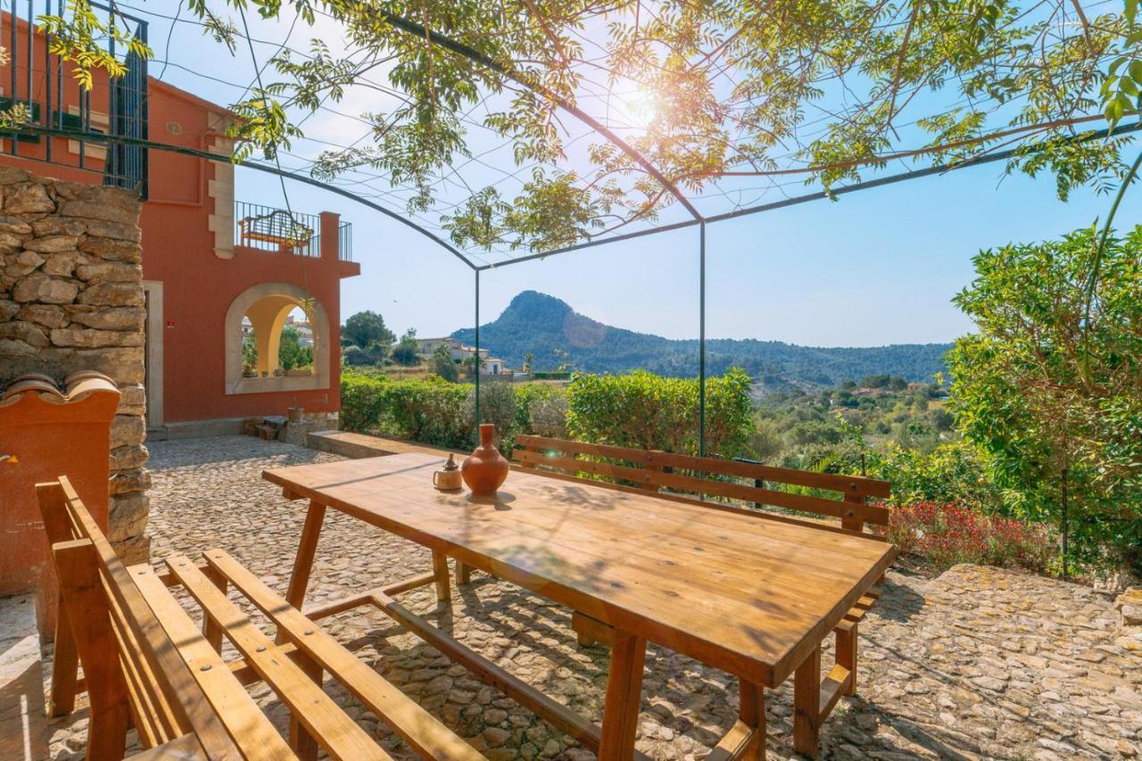 Wunderschoene Ruhige Finca Mit Pool In Galilea Galilea  Exterior photo